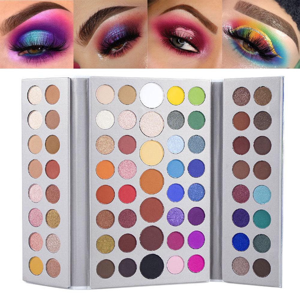 evpct 71 Color Rainbow Matte and Shimmer Eyeshadow Palette